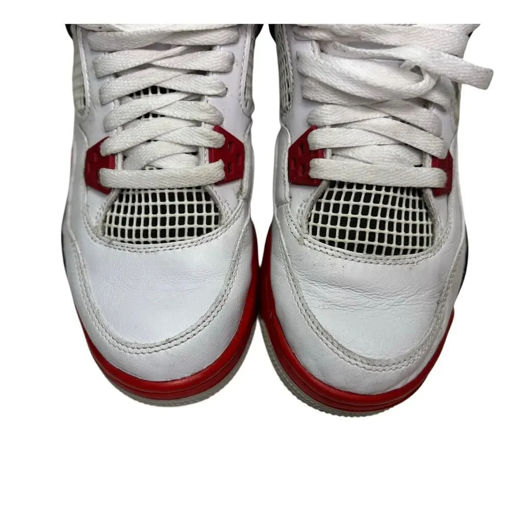 Nike Air Jordan 4 Fire Red Retro Shoes | Gs Og | Youth Boys Size 6.5 | Rare